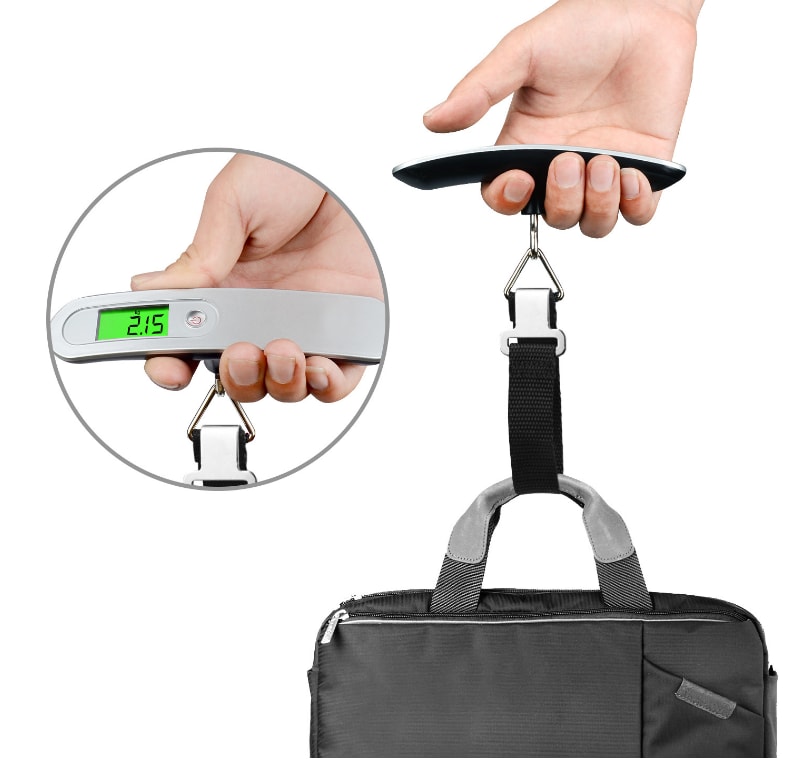 Selling T scale portable portable electronic baggage scale 50kg outdoor travel small scale view 3