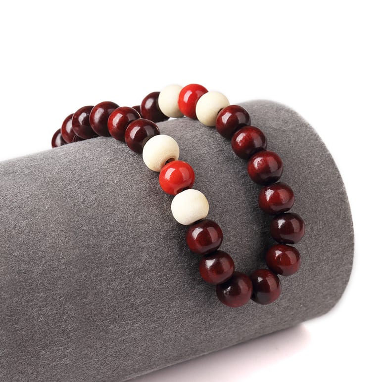 Natural Wooden Beaded Root view 5