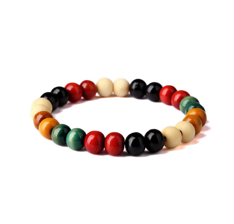 Natural Wooden Beaded Root view 11