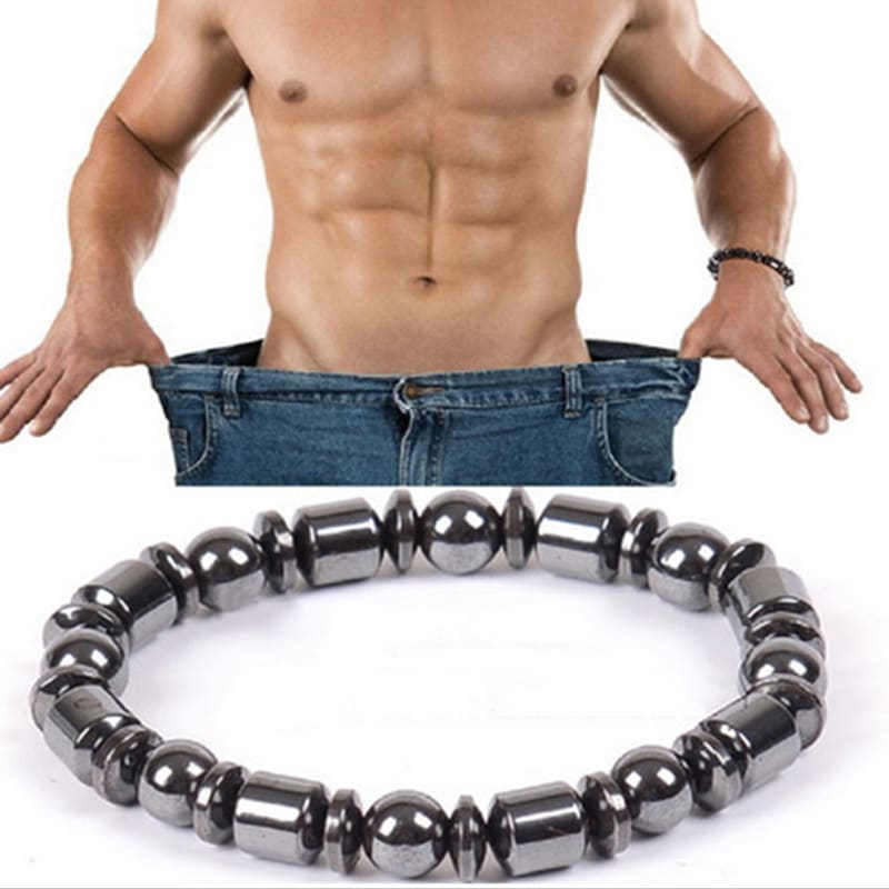 Weight Loss Magnet Bracelets For Women Men Pentagram Stone Magnetic Therapy Bracelets Pain Relief Slimming Health Jewelry view 8