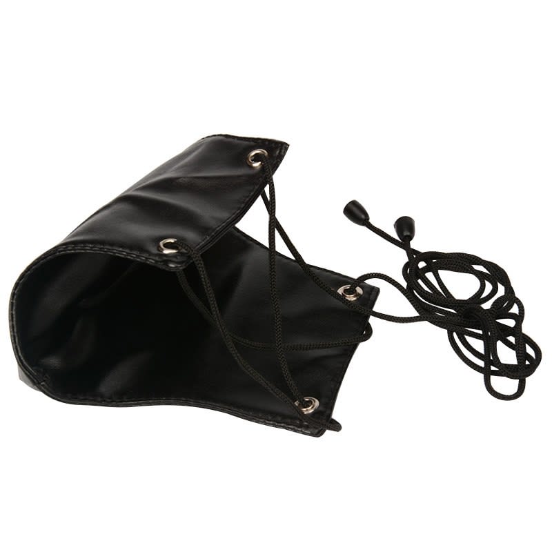 Men's and women's shared leather masks view 4