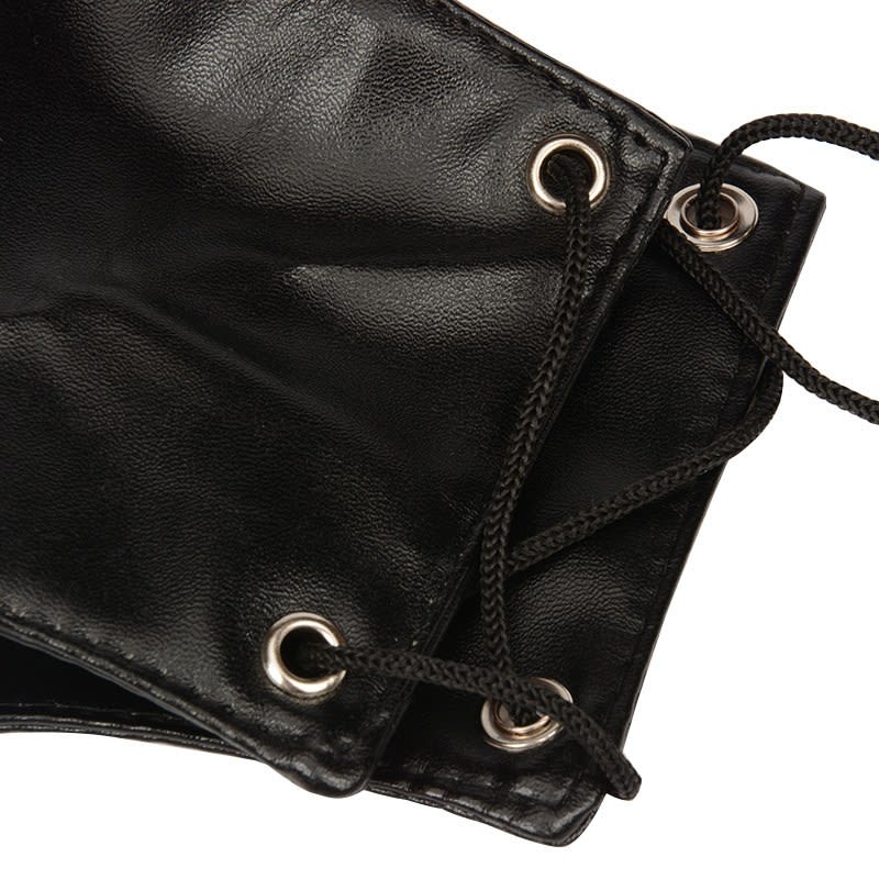 Men's and women's shared leather masks view 1
