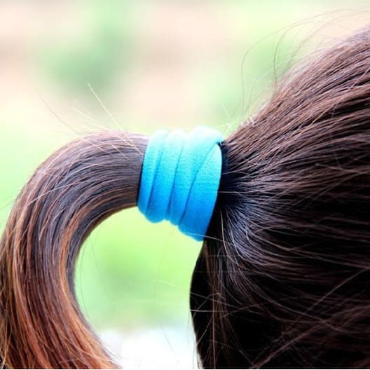Colorful towel ring hair ring