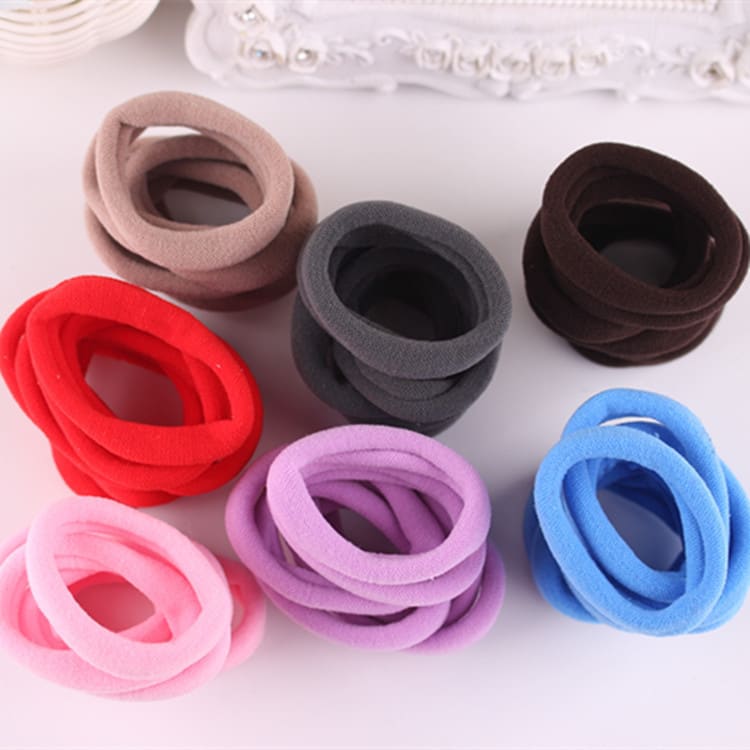 Colorful towel ring hair ring view 3
