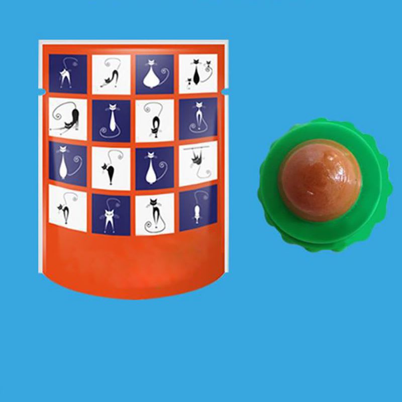 Pet Cat Sugar Energy Ball Lick Toys Catnip view 7