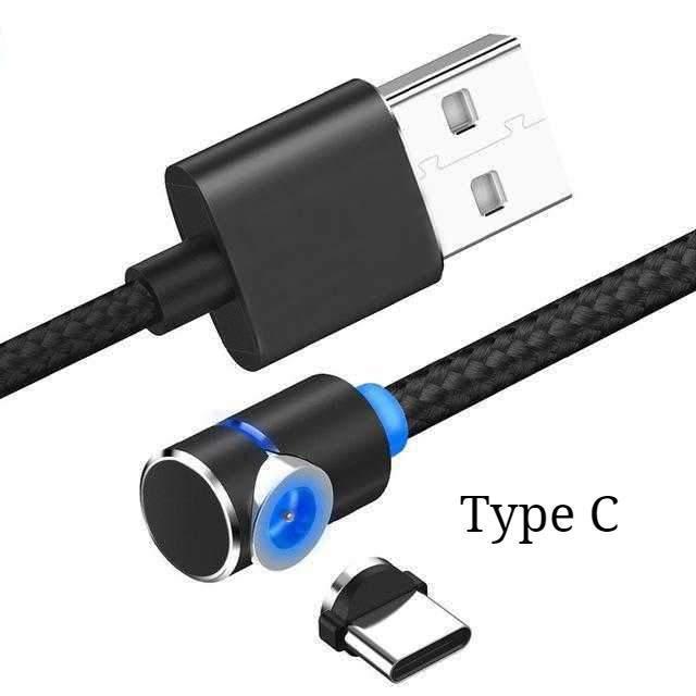 Magnetic Cable LED Magnet Charger Cable USB Cable & USB Type-C USB C view 16