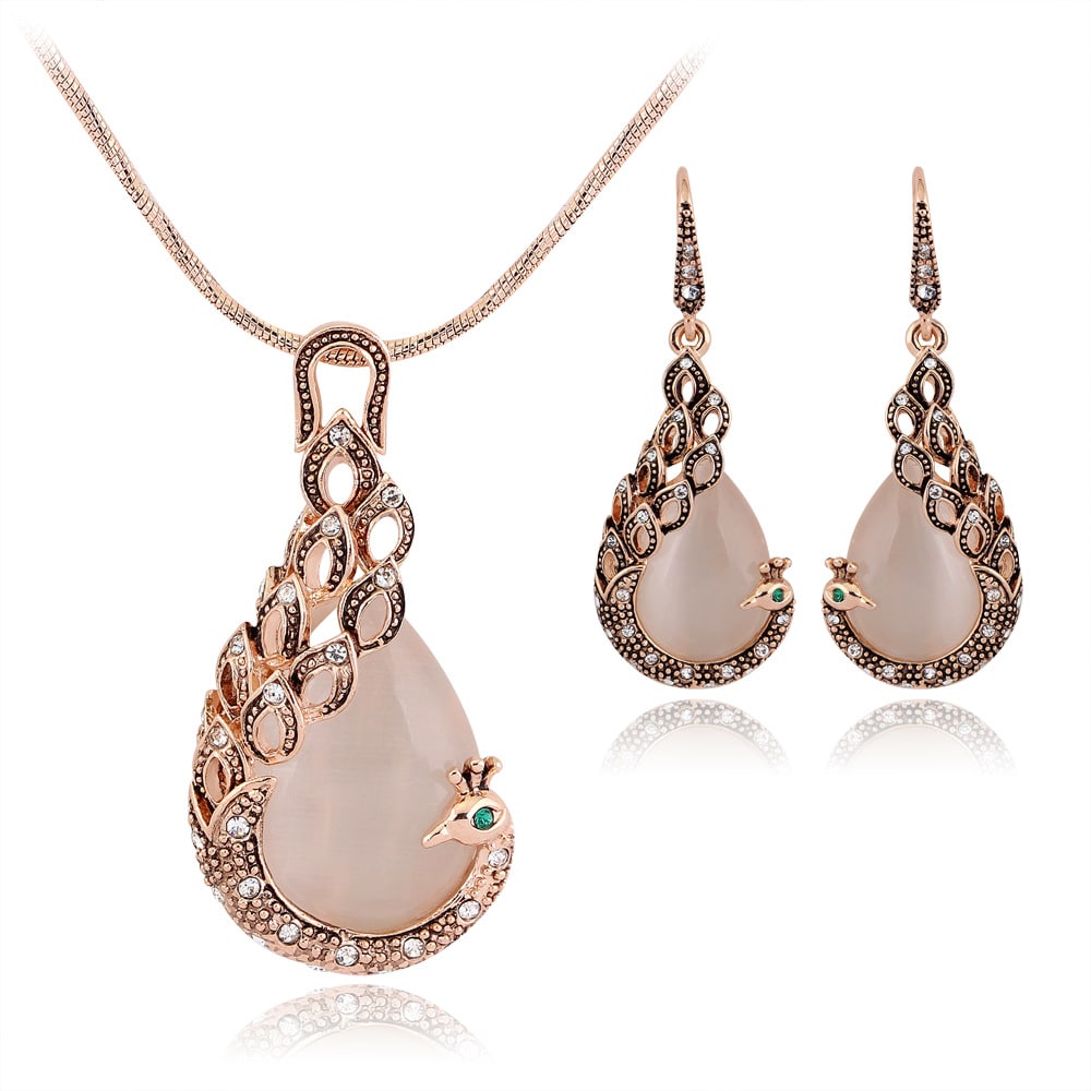 Peacock Jewelry Set view 5