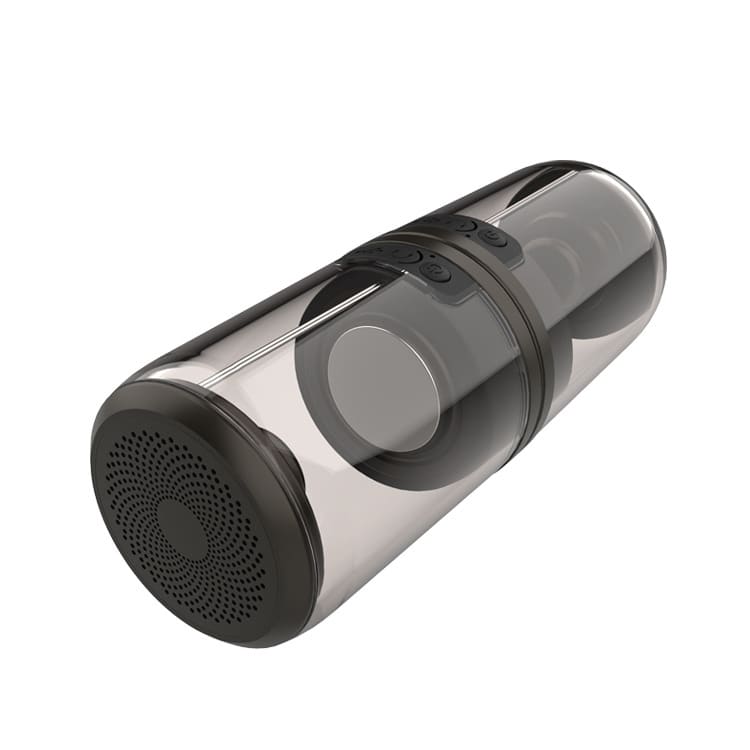 Bluetooth speaker magnetic transparent speaker view 4