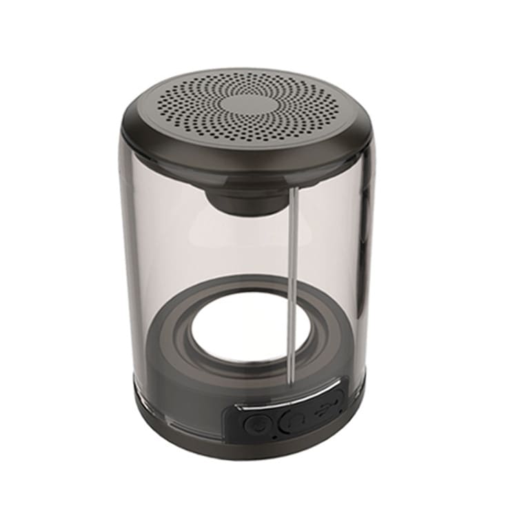 Bluetooth speaker magnetic transparent speaker view 3