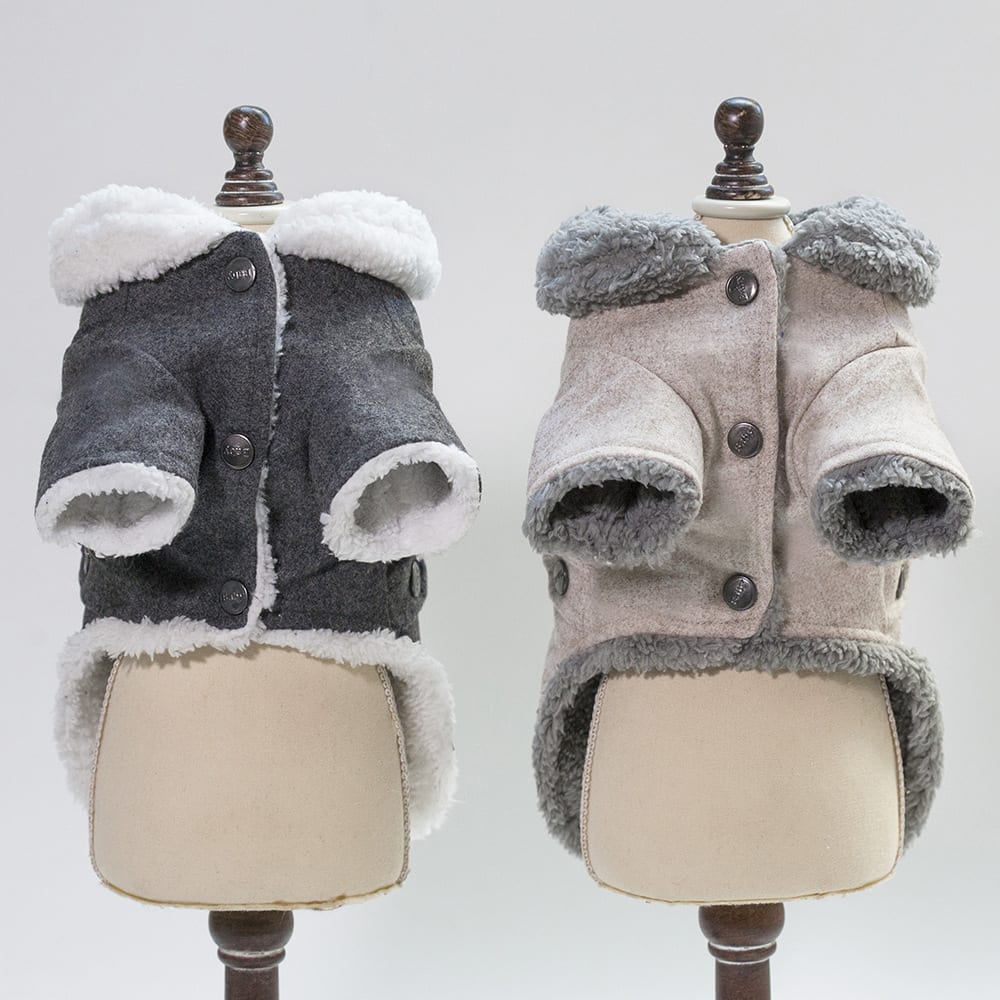 Dog Clothes Winter Pet Dog French Bulldog Jacket Thick Warm Dog Coat view 3