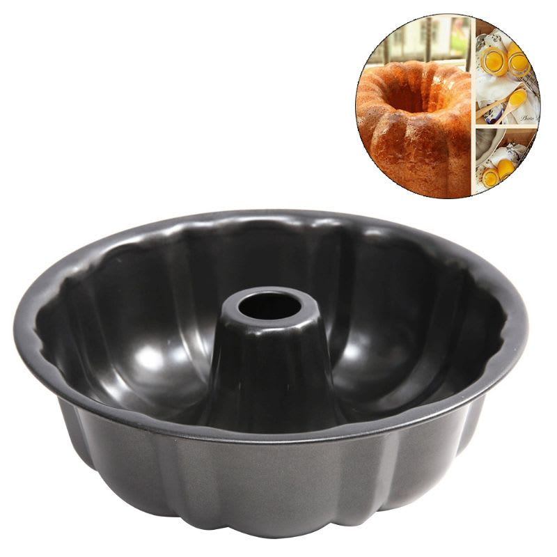 Round Deep Baking Mold Bundt Pumpkin Shape Cake Pan view 5
