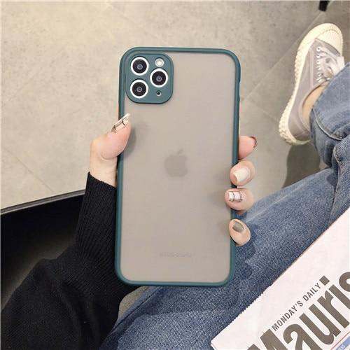 Frosted Color Contrast Mobile Phone Case To Prevent Falling view 7