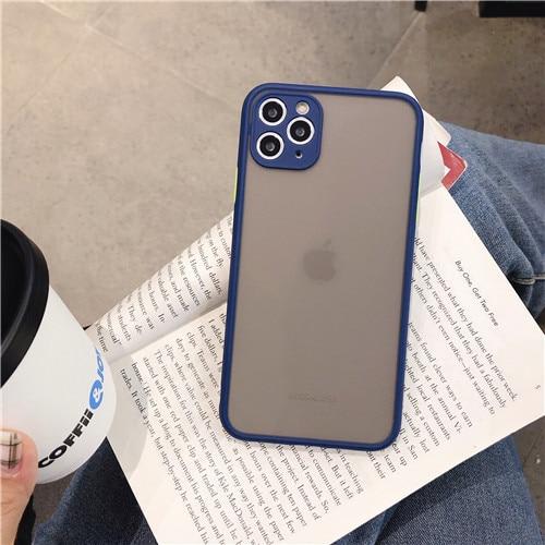 Frosted Color Contrast Mobile Phone Case To Prevent Falling view 4