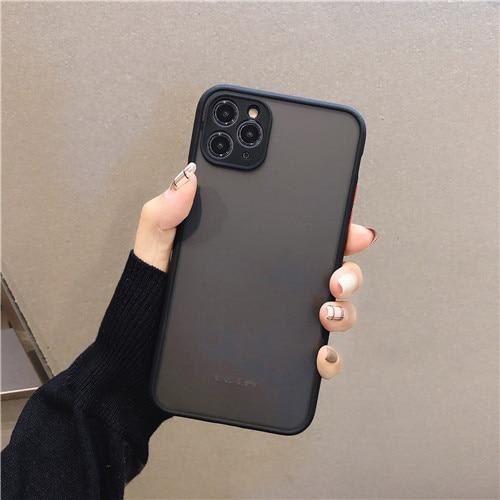 Frosted Color Contrast Mobile Phone Case To Prevent Falling view 8