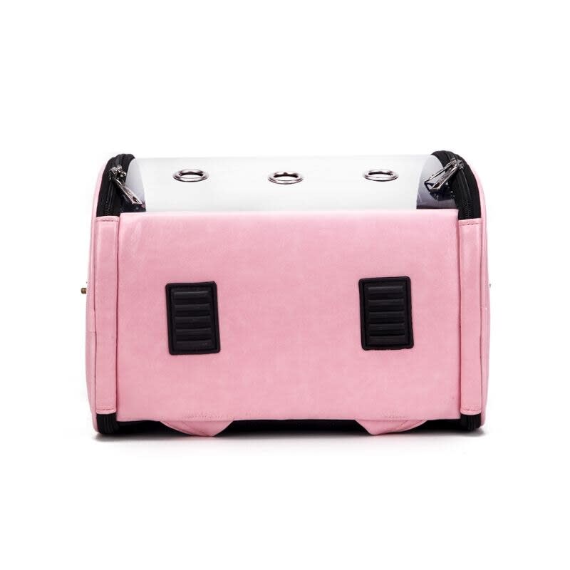 Foldable porous and breathable pet bag view 4
