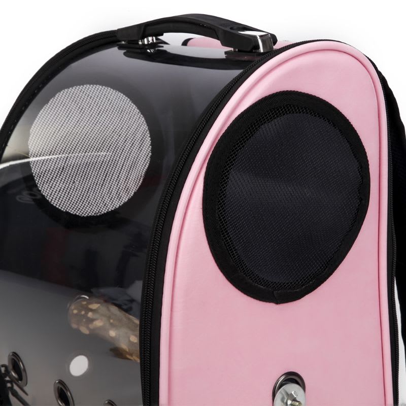 Foldable porous and breathable pet bag view 7