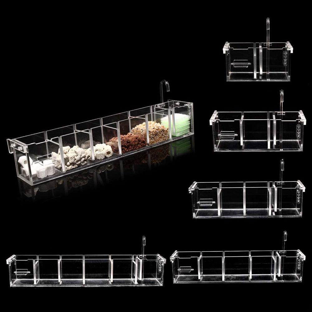 Put The Wet Filter Box On The Filter To Separate The Fish Tank view 4