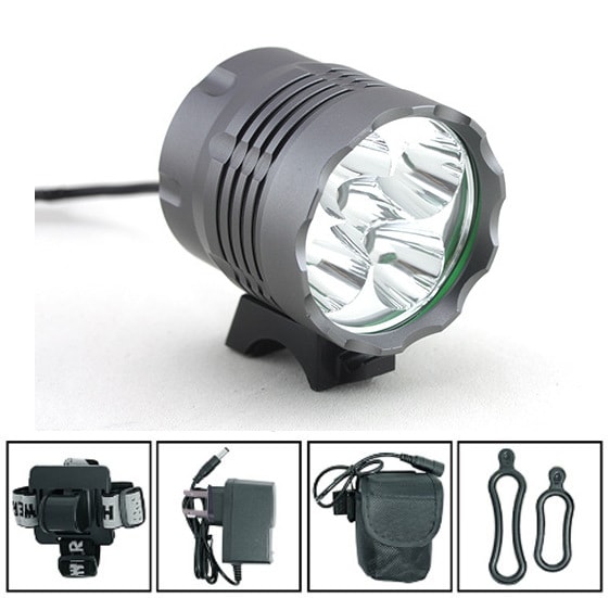 LED Mountain Bike Headlight 5T6 Bicycle Light view 3