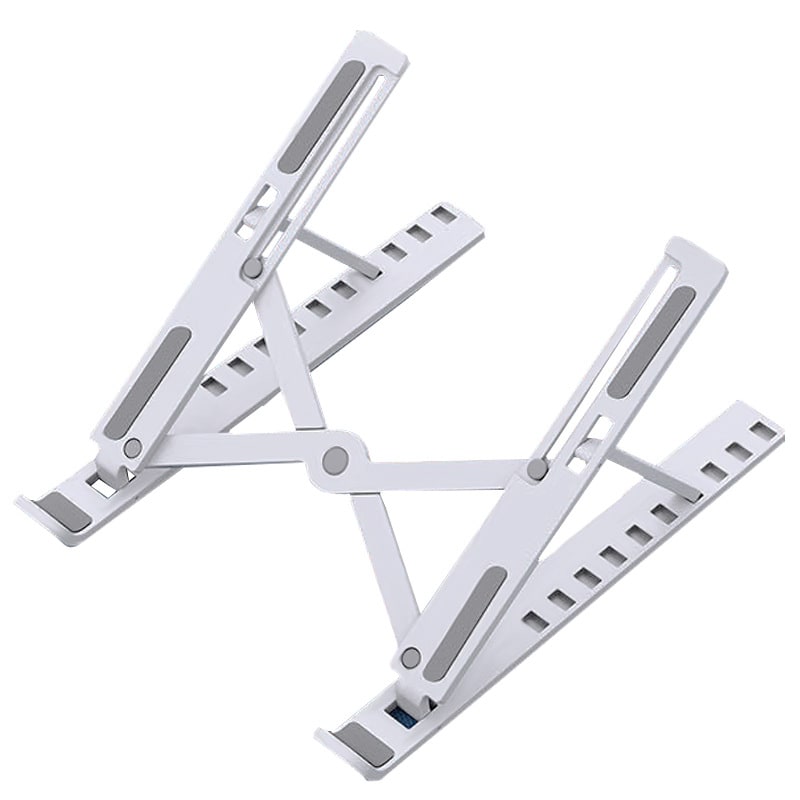 New lift cooling base portable 10 position desktop plastic folding bracket view 3