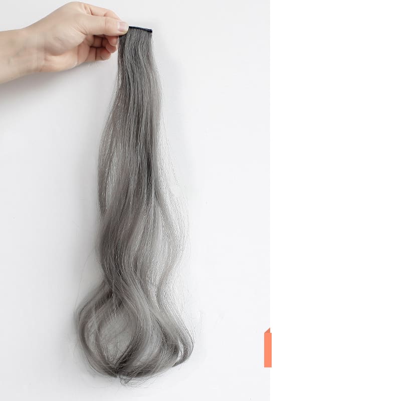 Curly Hair Hanging Ears, Hair Extension, Highlighting, Long Hair, Popular Color Wig view 8