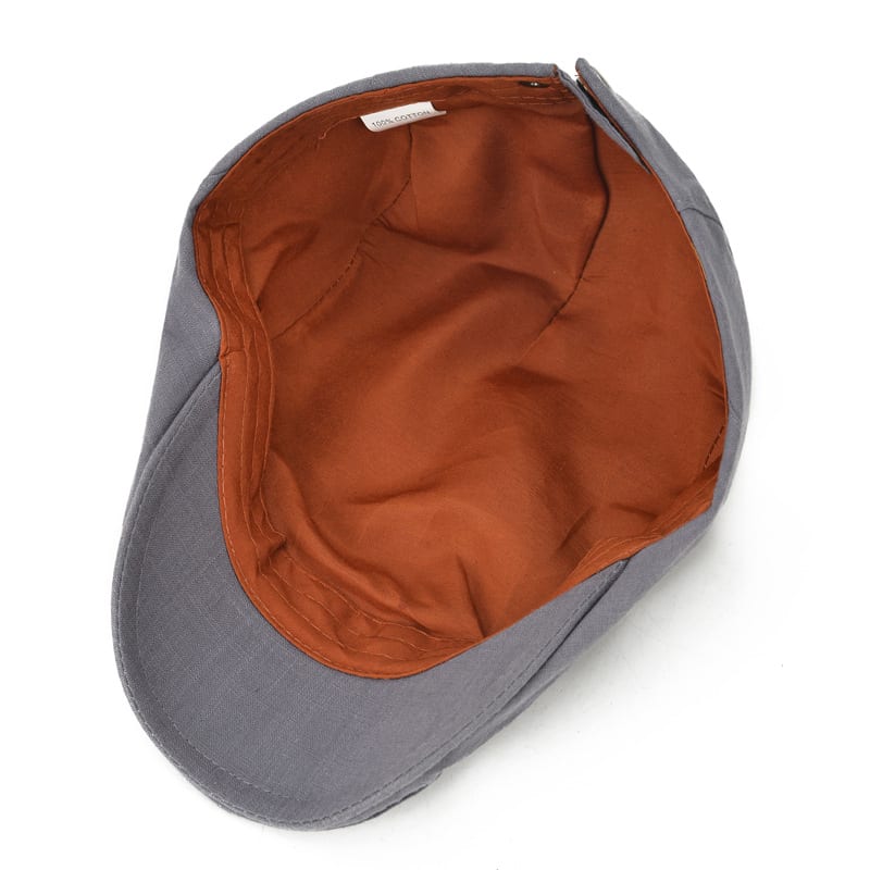 Cotton Solid Color Light Body Forward Cap, Outdoor Sunshade Beret view 5