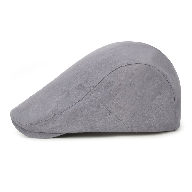 Cotton Solid Color Light Body Forward Cap, Outdoor Sunshade Beret view 3