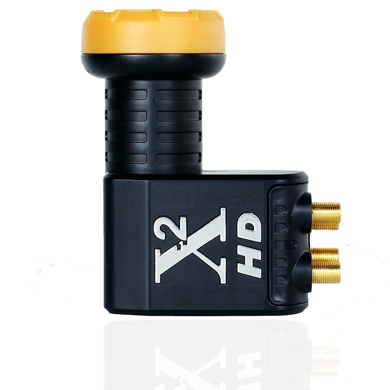 Universal Ku Band Quad LNB For Satellite TV Receiver Hight view 3