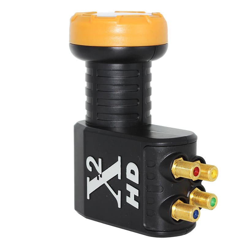 Universal Ku Band Quad LNB For Satellite TV Receiver Hight view 4