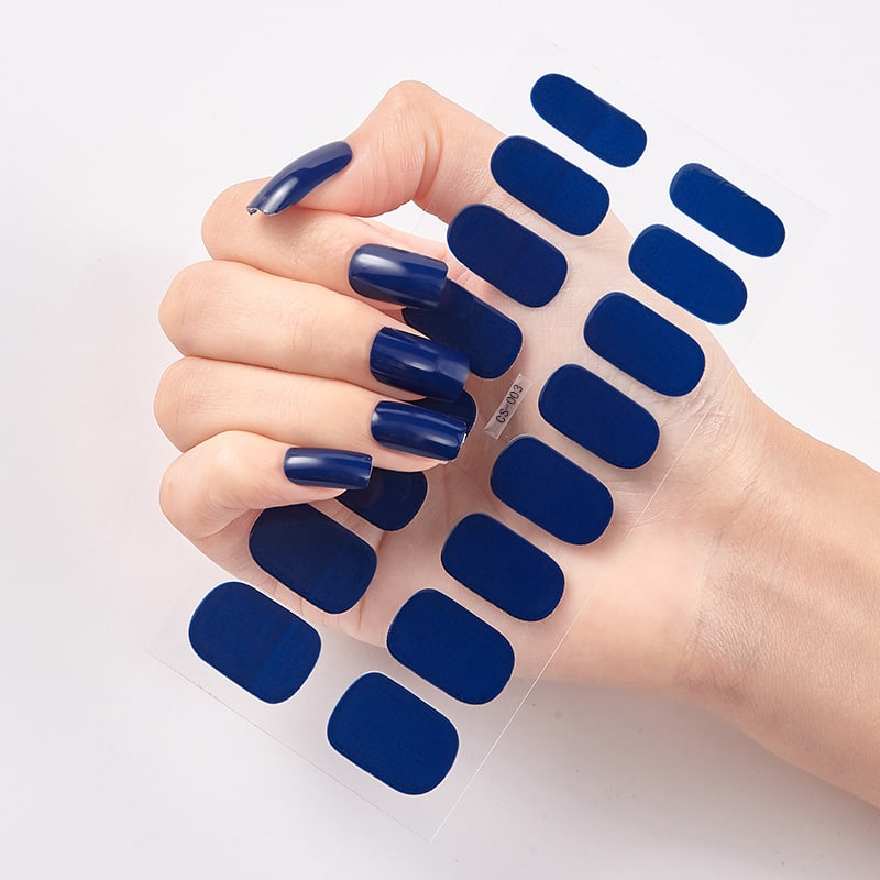 Waterproof and Long Lasting Nail Stickers Letter Color Nail Stickers Full Stickers view 40