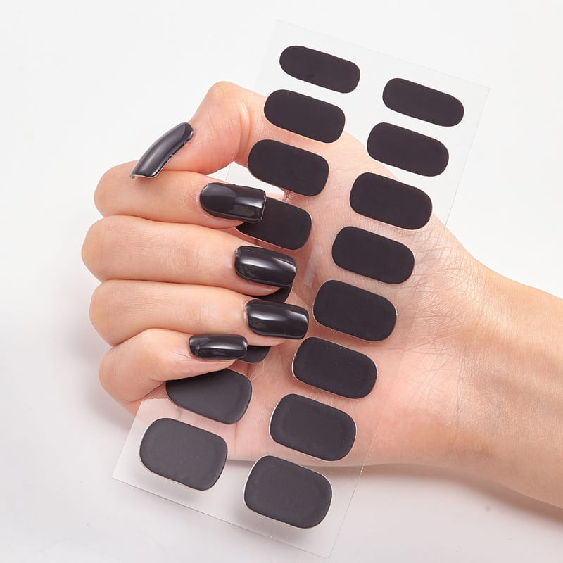 Waterproof and Long Lasting Nail Stickers Letter Color Nail Stickers Full Stickers view 6