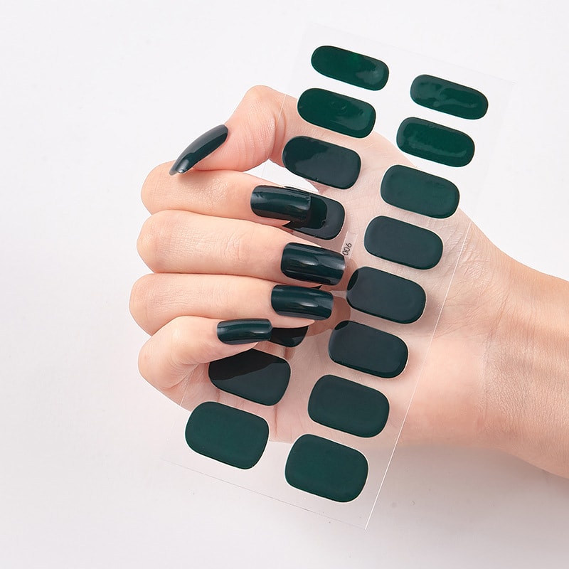 Waterproof and Long Lasting Nail Stickers Letter Color Nail Stickers Full Stickers view 56