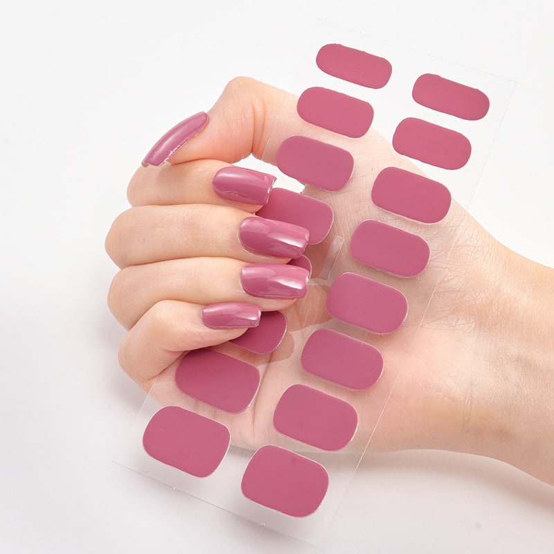 Waterproof and Long Lasting Nail Stickers Letter Color Nail Stickers Full Stickers view 46