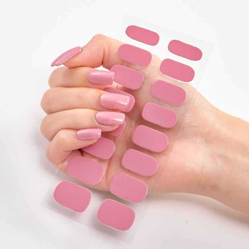 Waterproof and Long Lasting Nail Stickers Letter Color Nail Stickers Full Stickers view 28