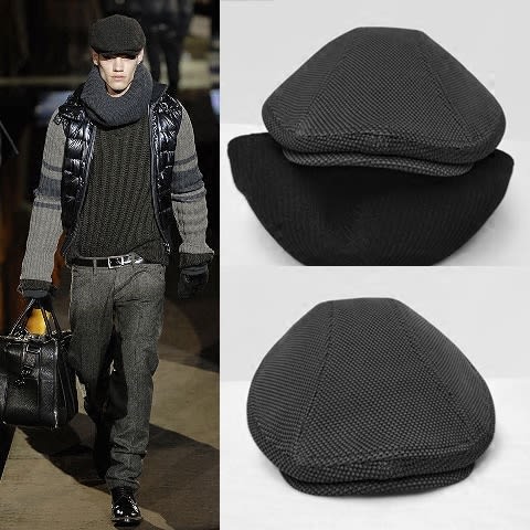Autumn And Winter Fashion British Gentleman Knit Black view 4