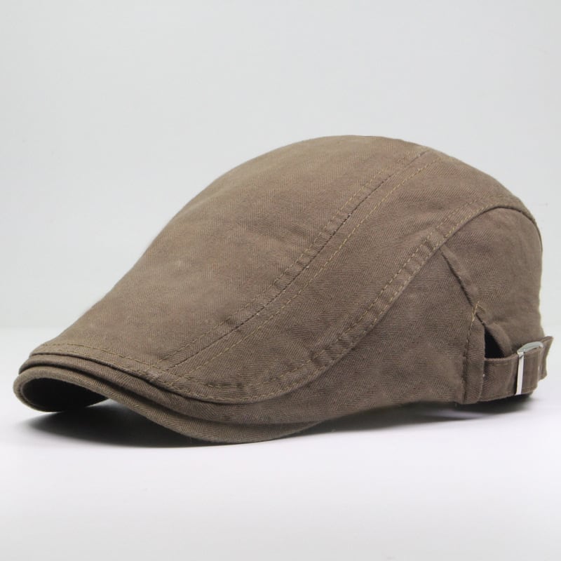 Classic Light Board Solid Color Cotton Hat Sunshade view 4