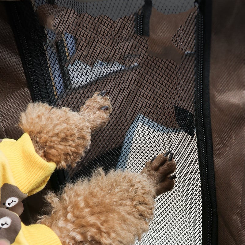 Removable Pet House Oxford Cloth Crate Room Playing Exercise Breeding Delivery Room view 2
