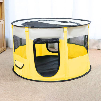 Removable Pet House Oxford Cloth Crate Room Playing Exercise Breeding Delivery Room view 6