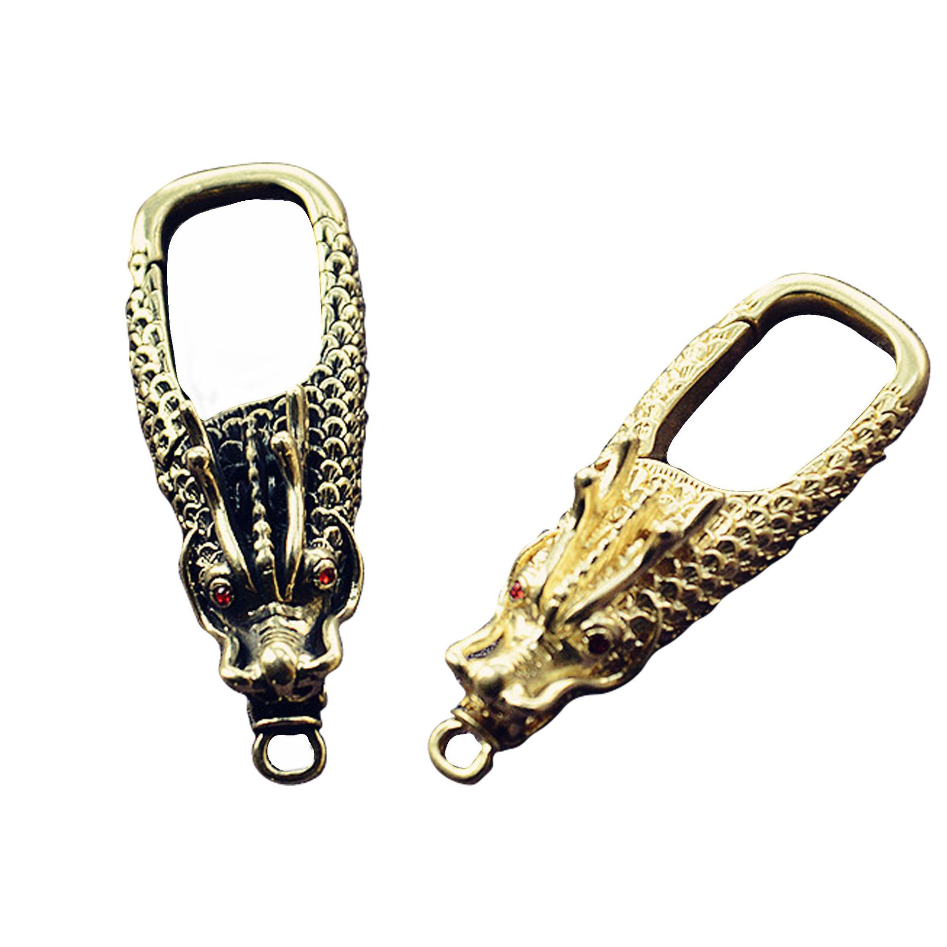 Chinese Style Copper Decoration Pure Copper Faucet Keychain view 5