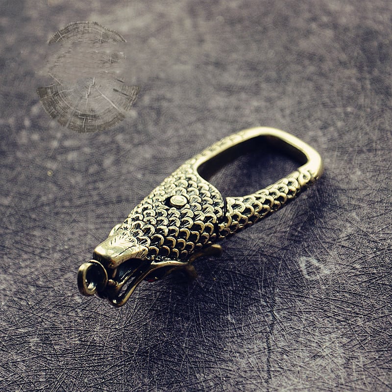 Chinese Style Copper Decoration Pure Copper Faucet Keychain view 9
