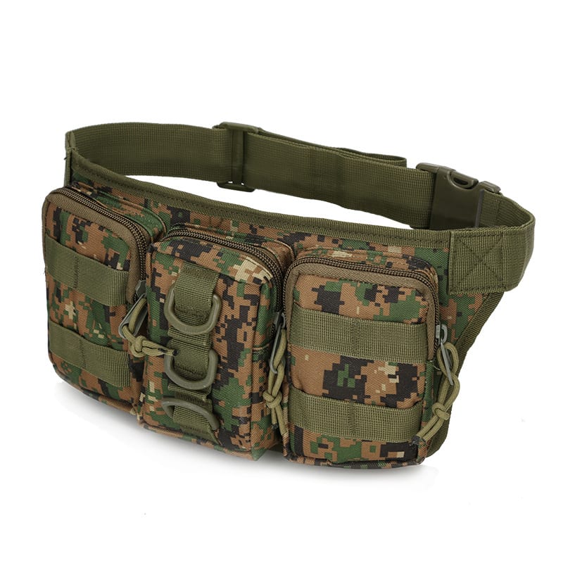 Tactical Camouflage Training Waist Bag Outdoor Waterproof view 2