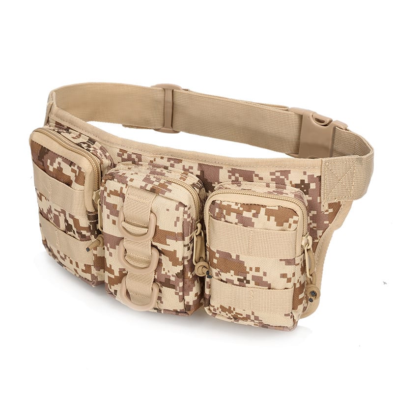 Tactical Camouflage Training Waist Bag Outdoor Waterproof view 9