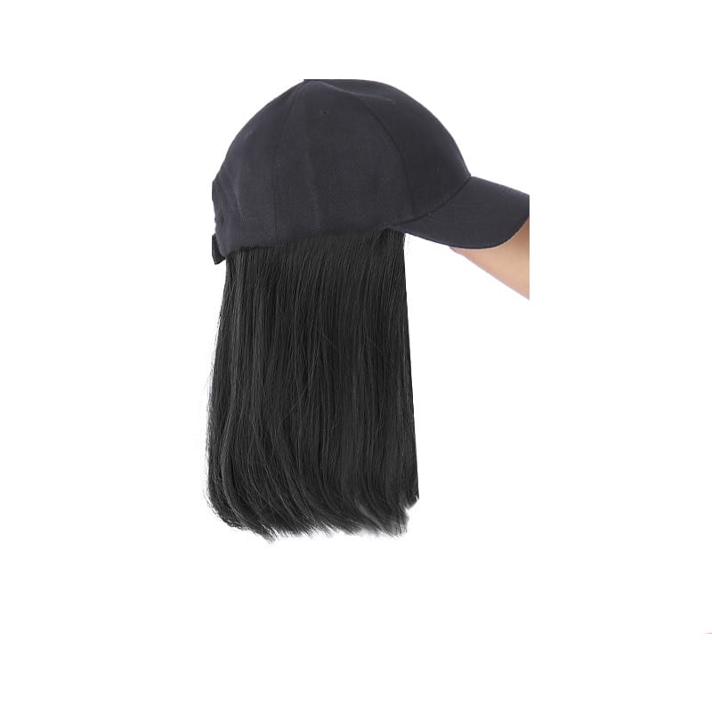 Hat Wig All-In-One Female Fashion Cap view 5