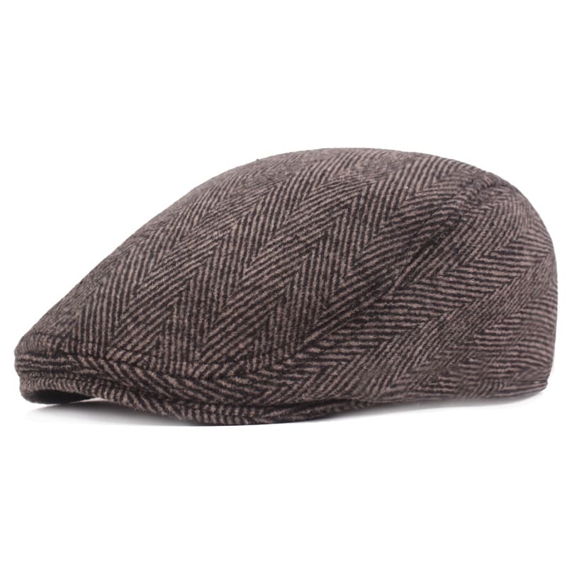Beret Men's And Women's Simple Caps Autumn And Winter Hats view 2