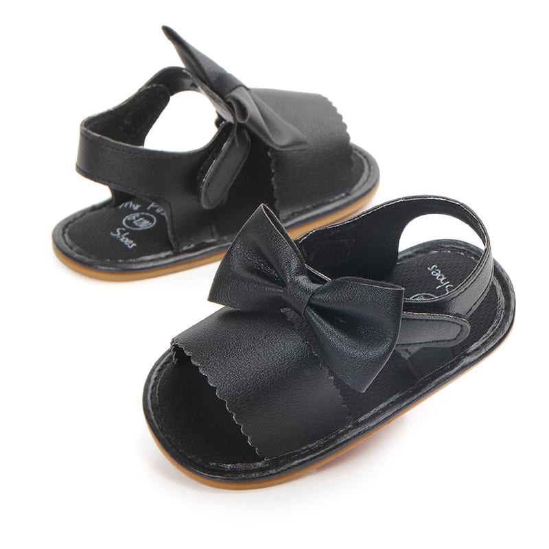Baby Sandals Toddler Shoes Pu Leather Bow view 9