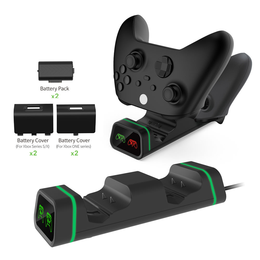 XboxSeriesX S wireless Controller Dual Charging SLIM ONE X Dual Battery Charging Kit view 2