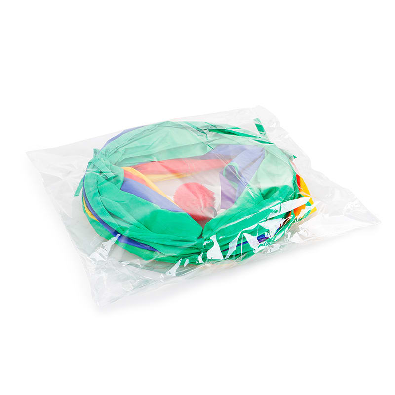 Collapsible Cat Channel Rolling Floor Dragon Color Cylinder Pet Toy Rainbow Cat Tunnel view 3