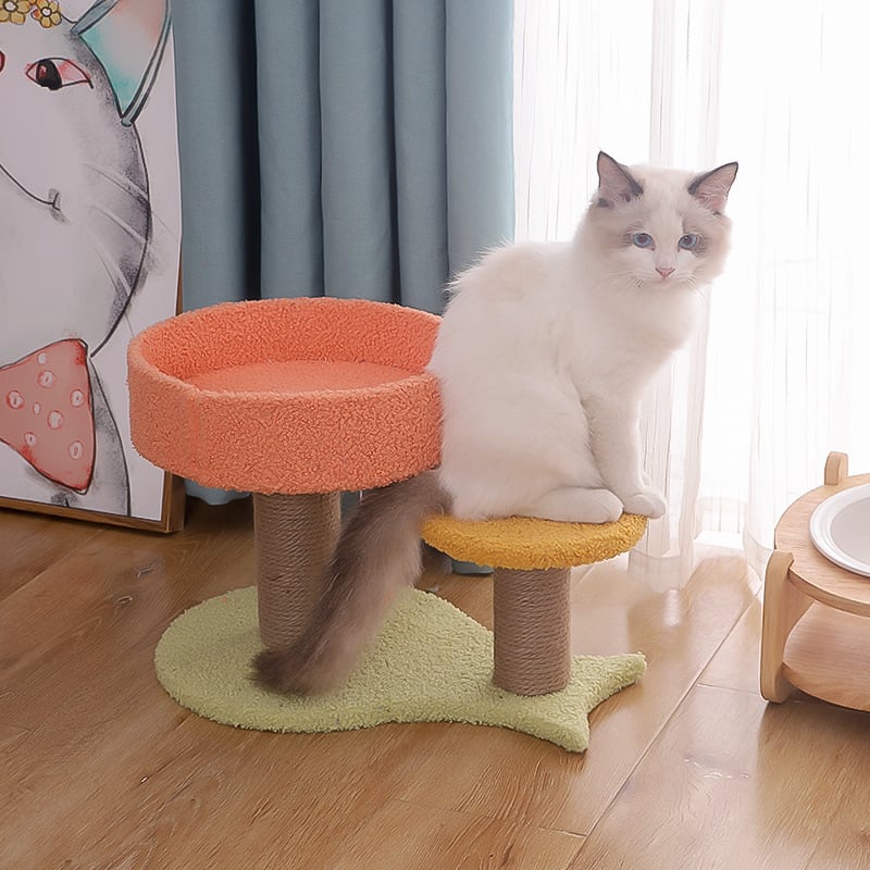 Tianzhu Small Cat Jumping Platform Toy With Nest view 3
