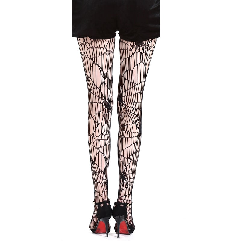 Halloween Socks Spider Pattern Pantyhose Socks Ghost Festival Socks view 2