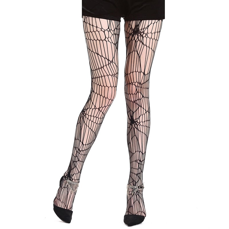 Halloween Socks Spider Pattern Pantyhose Socks Ghost Festival Socks view 4
