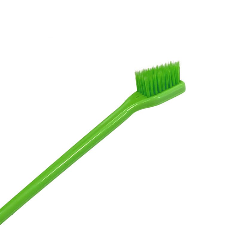 Two-Headed Pet Cat Cleaning Toothbrush view 3